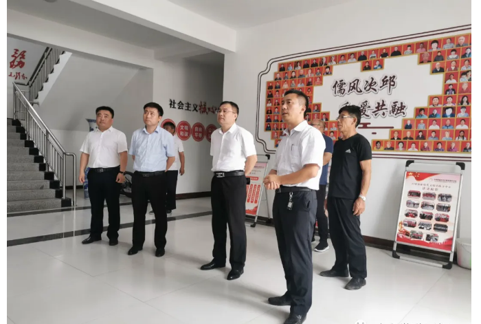 縣委常委、宣傳部長白占德一行到次邱鎮(zhèn)調(diào)研指導(dǎo)新時代文明實踐工作