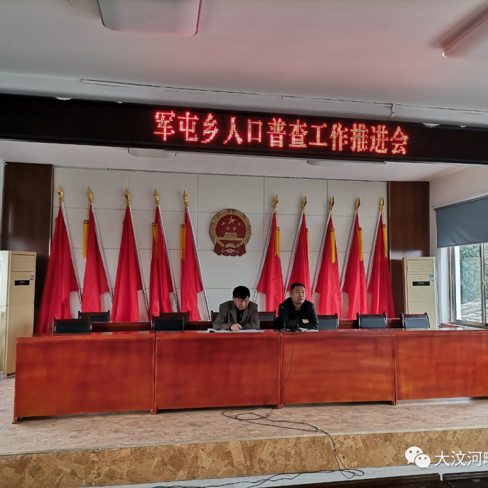 【人口普查】軍屯鄉(xiāng)召開第七次全國人口普查工作推進會